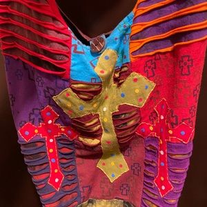 Super cool hippie hobo bag!